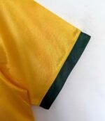 1988 Brazil Home Retro Commemorative Jersey | Classic Short Sleeve Embroidered Custom Football Shirt - Image 4