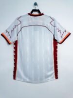 1999–00 AS Roma Away Retro Embroidered Jersey, Home Commemorative Classic Short Sleeve Custom Football Shirt - Image 2