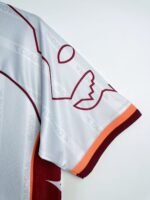 1999–00 AS Roma Away Retro Embroidered Jersey, Home Commemorative Classic Short Sleeve Custom Football Shirt - Image 5