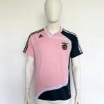 07-08 Benfica Away Short Sleeve Retro Match Jersey, Custom Embroidered Football Shirt