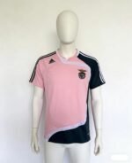 07-08 Benfica Away Short Sleeve Retro Match Jersey, Custom Embroidered Football Shirt