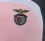 07-08 Benfica Away Short Sleeve Retro Match Jersey, Custom Embroidered Football Shirt - Image 5