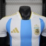 25-26 Argentina Home Player Version Soccer Jersey - Image 6