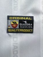 1999–00 AS Roma Away Retro Embroidered Jersey, Home Commemorative Classic Short Sleeve Custom Football Shirt - Image 4