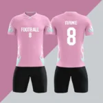 热转印印花足球运动衫套装男士定制足球队制服夏季轻便透气短袖 - Image 5