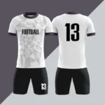 定制热转印足球球衣足球俱乐部套装男士成人夏季透气轻便短袖运动服