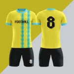 设计足球队套装足球服套装廉价球队邮购德脚热转印夏季轻质透气 - Image 5