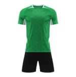 批发最优质复古足球服100% 涤纶足球服 - Image 3