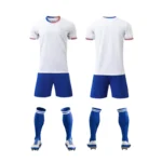 批发最优质复古足球服100% 涤纶足球服 - Image 5