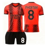 定制标志成人男子足球运动衫-100% 聚酯透气快干热转印圆领短袖