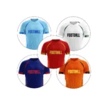 2025设计自己的足球服定制印刷团队名称编号复古足球服衬衫透气夏秋 - Image 2