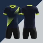 2025定制足球制服球衣，球队名称和号码印刷夏秋复古风格OEM服务 - Image 2