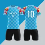 个性化女子男子足球球衣24/25夏季新款100% 涤纶快干轻便透气短袖足球 - Image 4