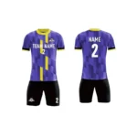 专业足球服定制设计足球队套装男装透气夏秋足球服套装 - Image 4