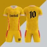 新款批发升华黑色透气快干男式足球服定制足球服 - Image 6