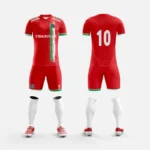 定制高品质男子足球队t恤足球衫夏季秋季黑白热转印速干 - Image 4