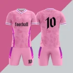 新款批发升华黑色透气快干男式足球服定制足球服 - Image 4